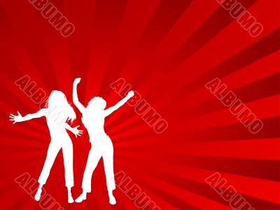 Females dancing