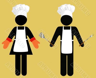 Cooks Symbol-People Cooks Symbol-People