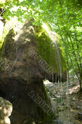 Waterfall `Silver streams`