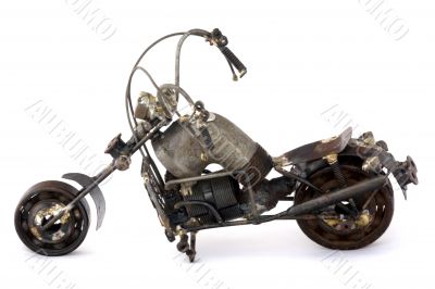Scrap Motorcycle Model