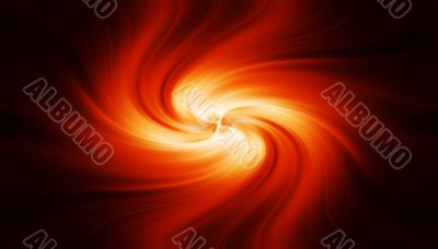 Fiery abstract