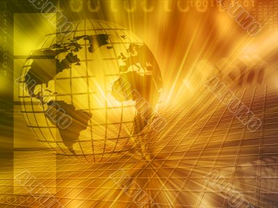Globe background