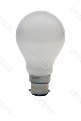 Bright Idea - Lightbulb With Clipping Path
