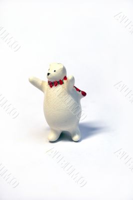 Christmas Figurine: Polar Bear Christmas Figurine: Polar Bear