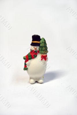 Christmas Figurine: Frosty The Snowman Christmas Figurine: Frosty The Snowman