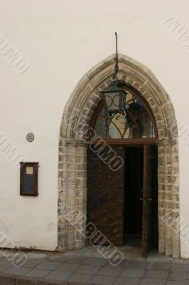 door to the temple