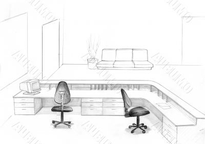 Office sketch