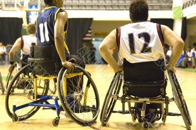 Wheel Chair Basketball for Disabled Persons