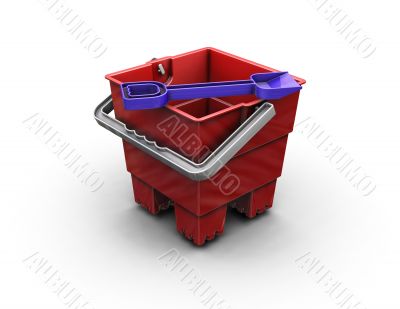 Bucket and spade