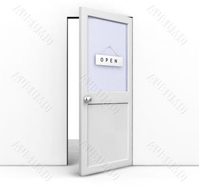Open door