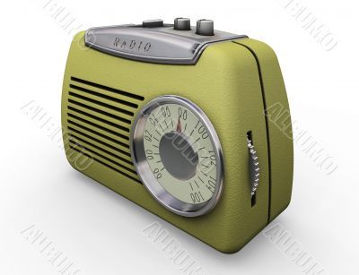 Retro radio