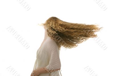 long hair - young girl