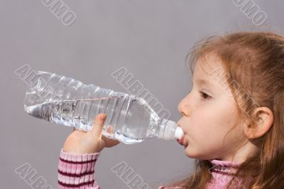 Thirsty girl