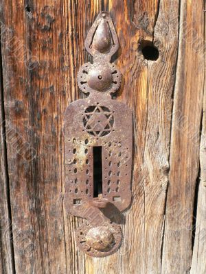 Old door &amp; lock