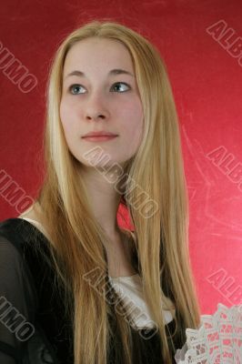 pretty young girl