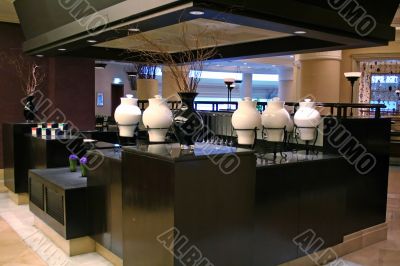 Restaurant counter