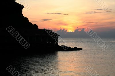 Ocean sunset
