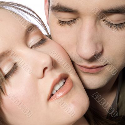 Cheek to cheek