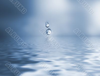 Water drops