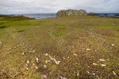 arid island coastline hdr