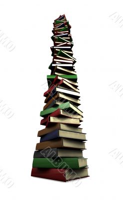 Huge stack of books
