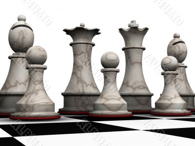 Chess pieces