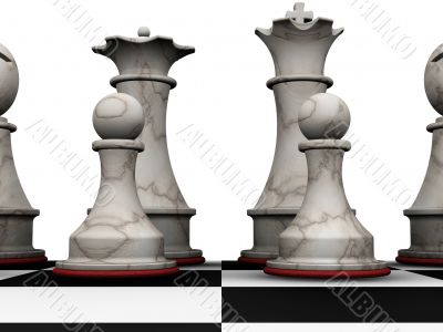 Chess pieces