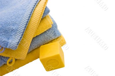 Soap and towels