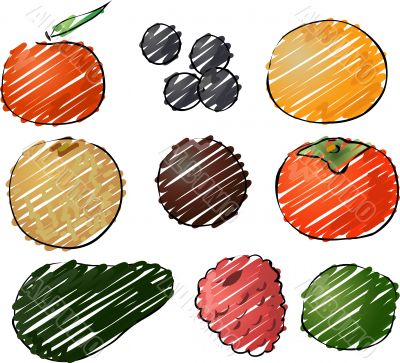 Fruits illustration