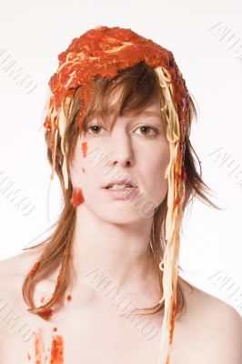 Spaghetti head