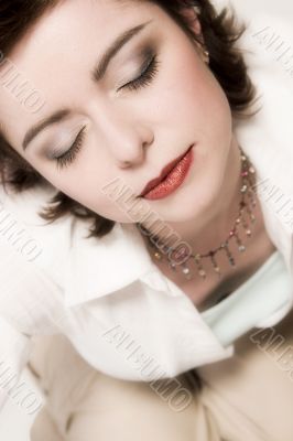 Sleeping woman