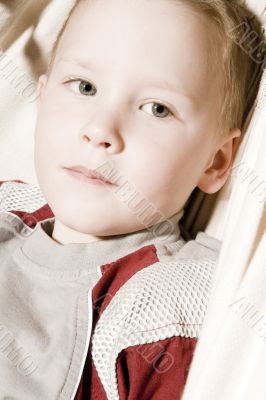Sweet young model boy