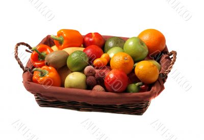 basket with fruits and vegetables CONTEST