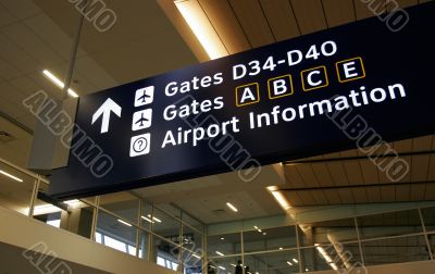 Airport Sign Airport Sign