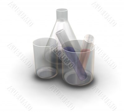 Test tubes and flasks