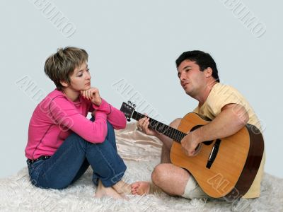 Sweet couple in love