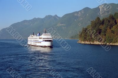 Ferry line Vancouver-Victoria