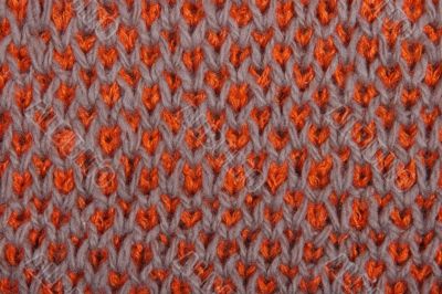 Pattern from a wool