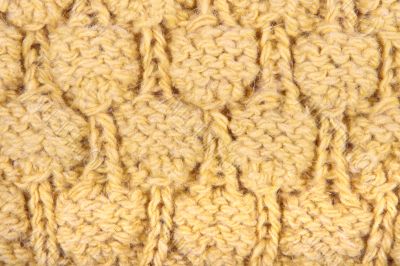 Pattern from a wool