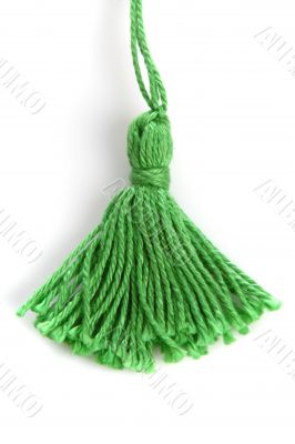 Green tassel