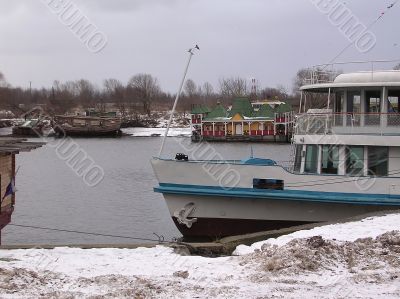 Moscow River In winter