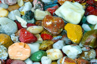 colourful pebble
