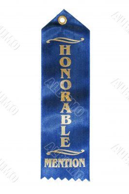 Honorable Mention Ribbon