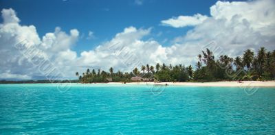 Beach Front in Bora Bora