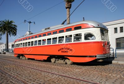 Historic Streetcar in San Francisco