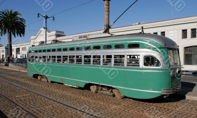 Historic Streetcar in San Francisco