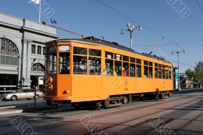 Historic Streetcar in San Francisco