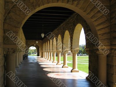 Archway in old campus