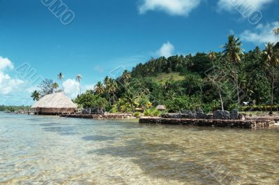 Beach Front in Bora Bora