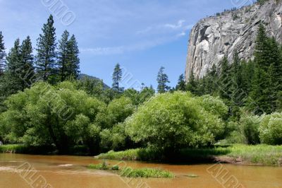 Merced River in Yosemite Merced River in Yosemite